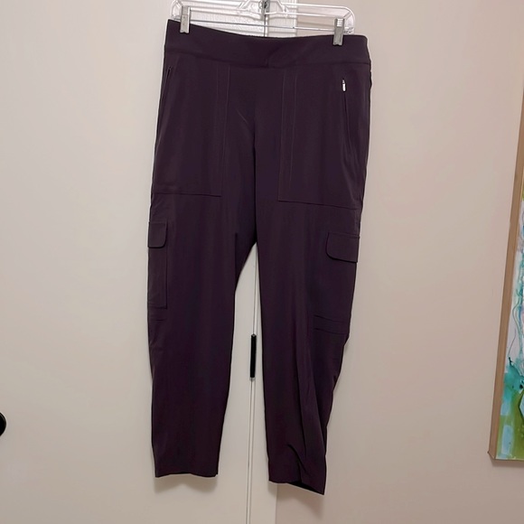 Athleta Pants - Athleta Chelsea Cargo Pants Lined - Violet